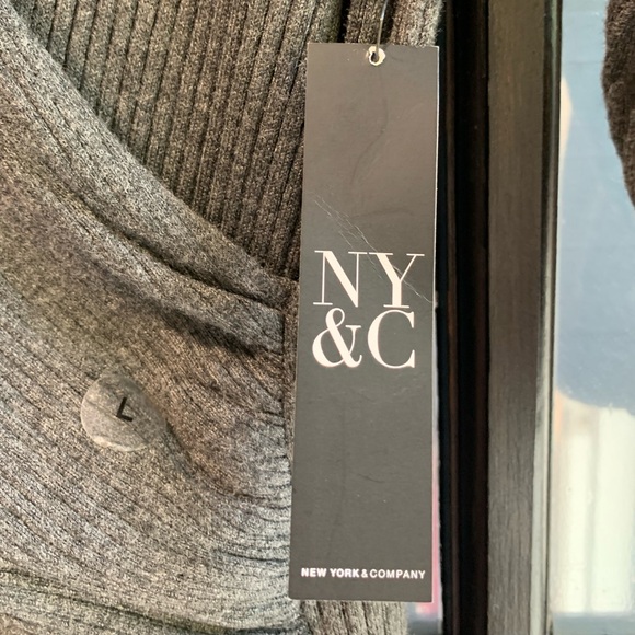 NY&C NWT Wrap Sweater Dress - Picture 5 of 8